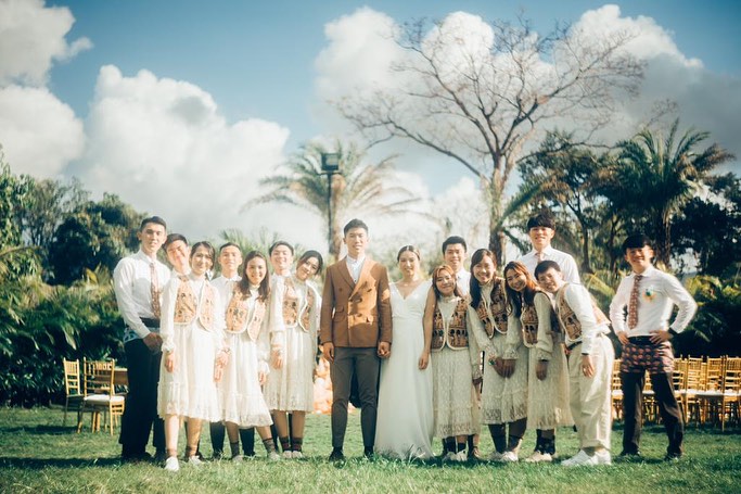 One of the most memorable weddings was held at the White Barn, thanks to Patung  (1)