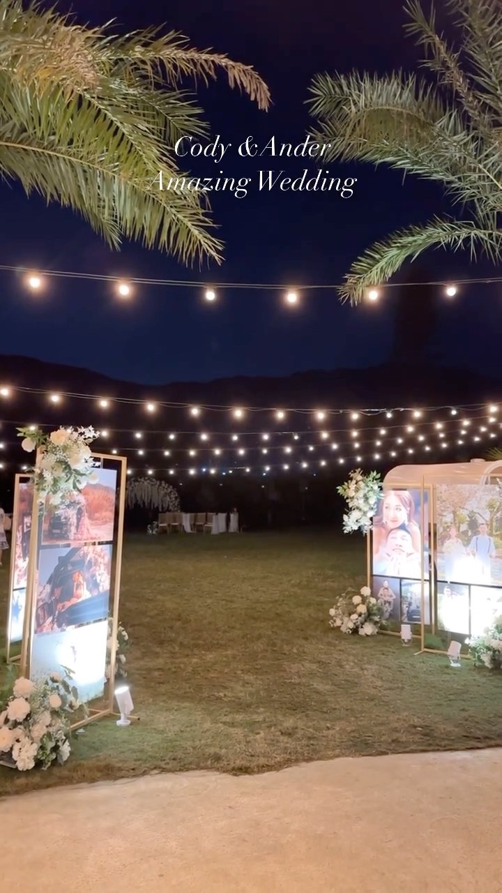 Fairy light, huge marquee, night lawn, friends and families. Everything is just fabulous Photography
